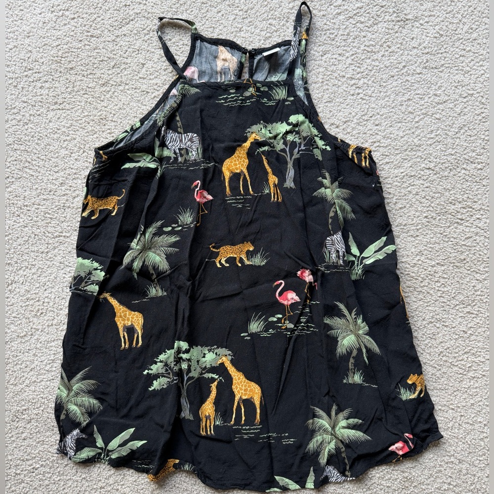 Old Navy Animal Print Tank Top